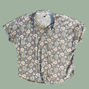 Floral Button Down Top